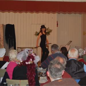 Hannah wows the audience as she Puts on the Ritz